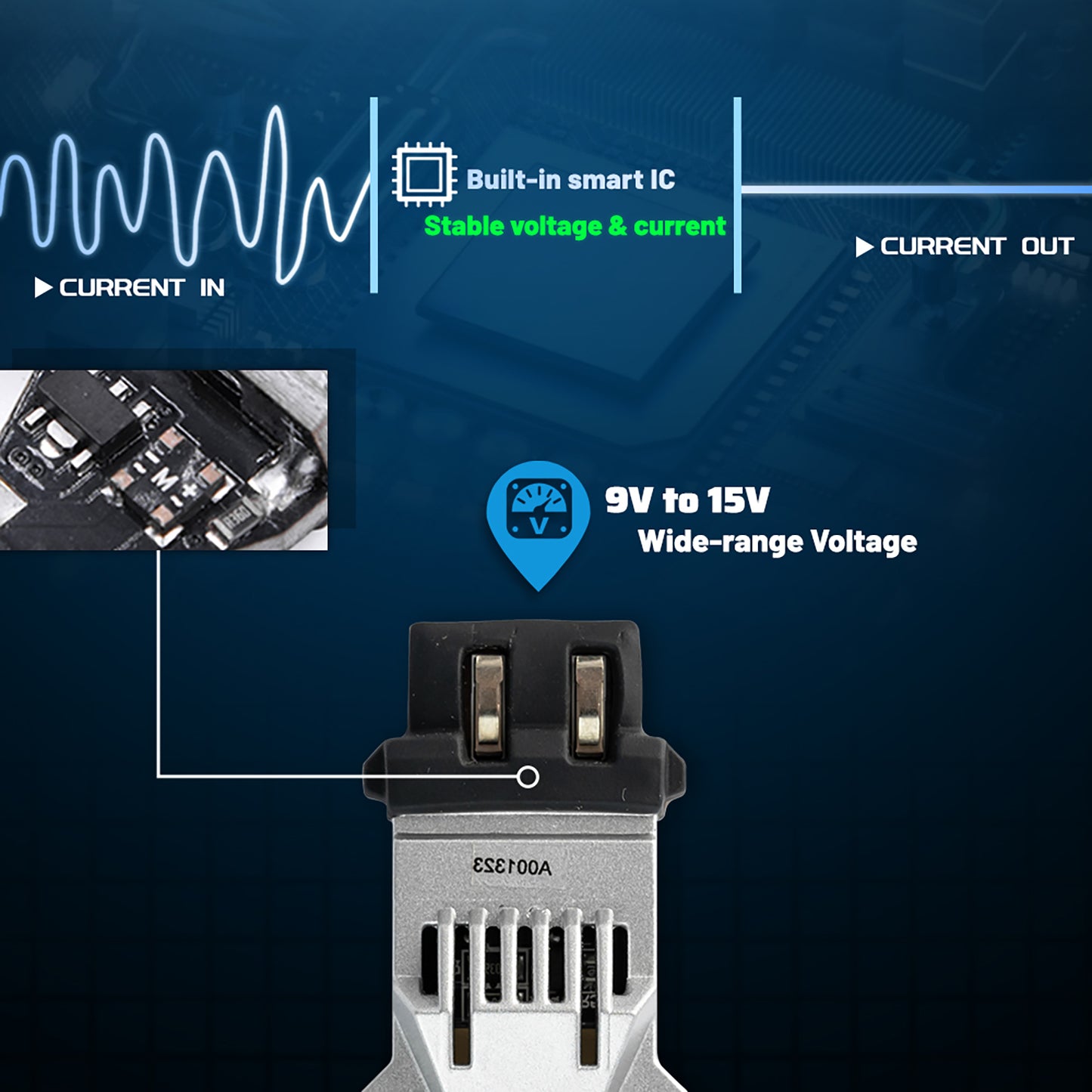 CANBUS T25 3157 Amber LED Turn Signal Light Bulbs For Chevrolet Corvette C5, C6, etc.