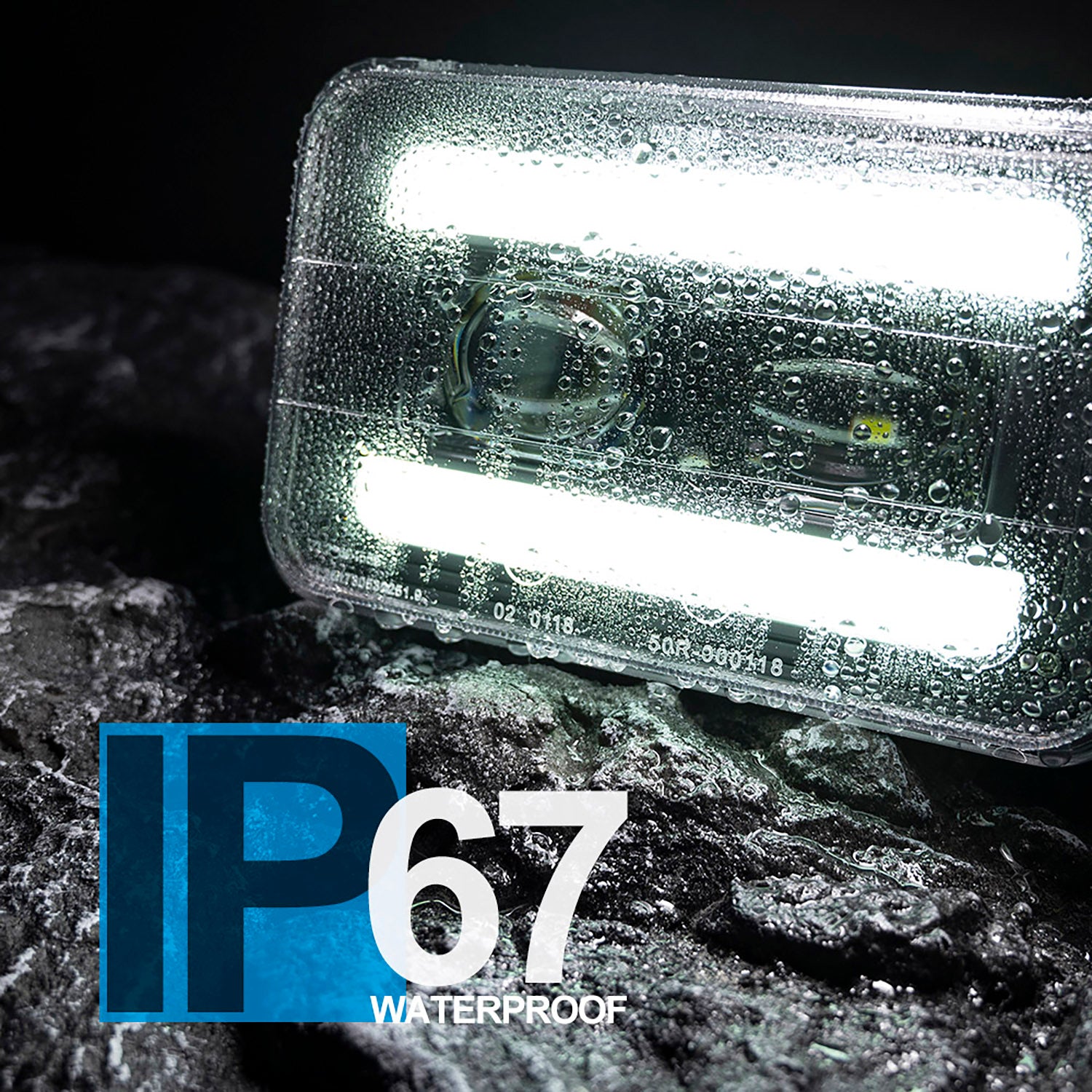 4x6 H4656 Switchback LED Headlight For Volvo, Dodge, Ford, etc.