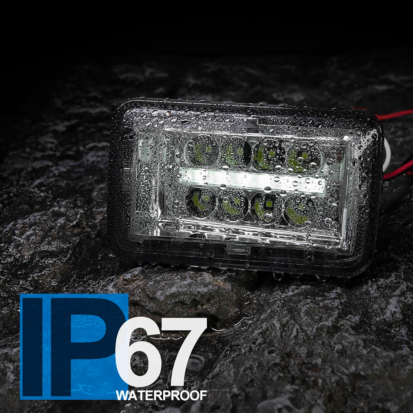 White LED Front Bumper Fog Light Assembly For 2015-2020 Ford F-150, etc. - NS Auto Lighting