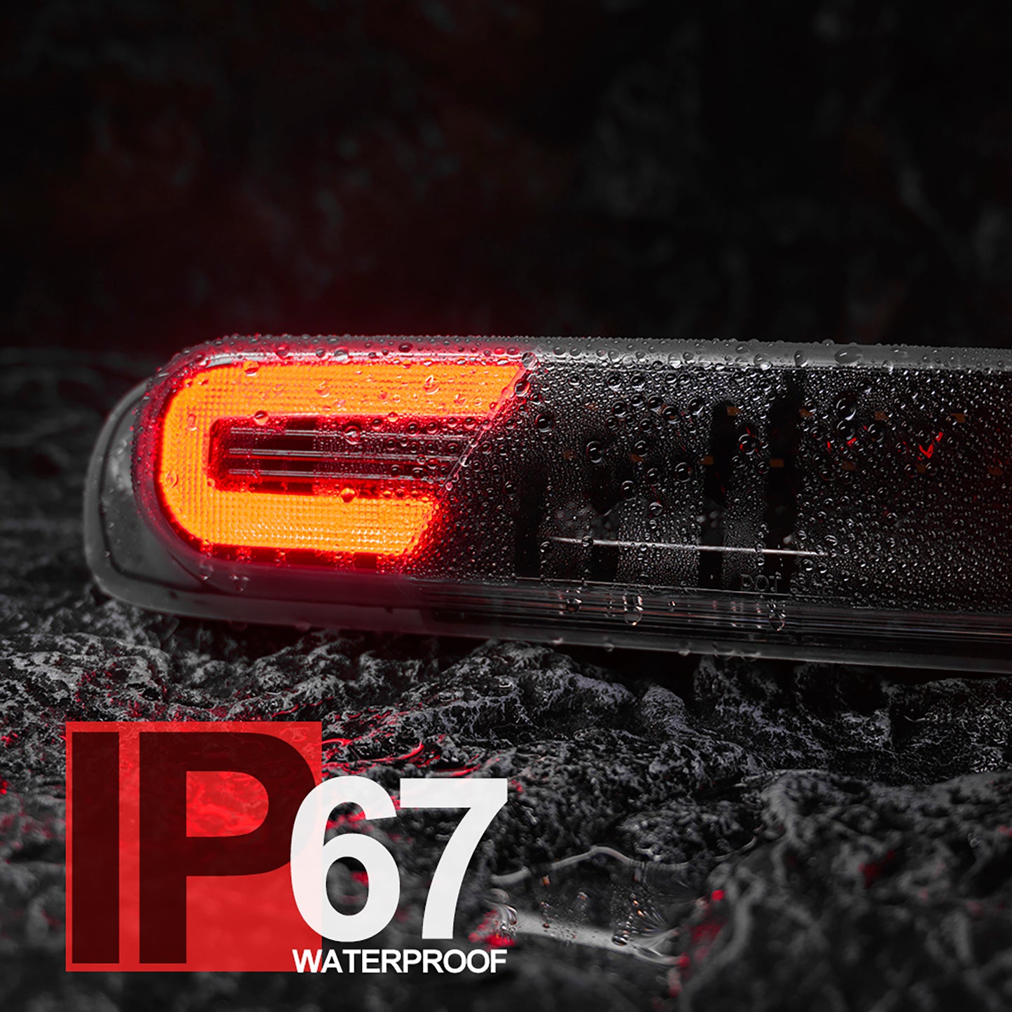 Clear Lens Double C-Shaped LED Third Brake Light For 1999-2007 Chevrolet Silverado, GMC Sierra - NS Auto Lighting