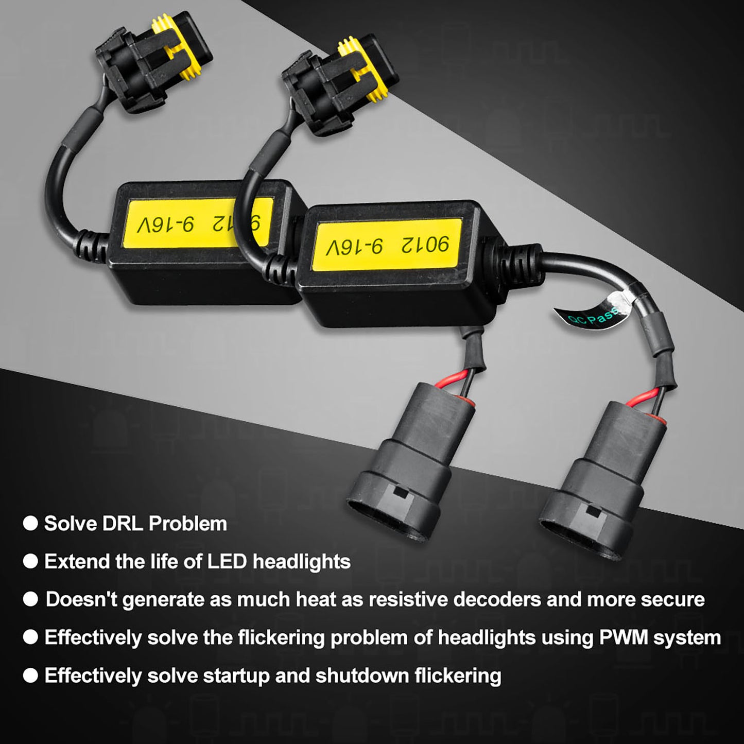 HB4 9006 LED CANBUS 30OHM Load Resistors