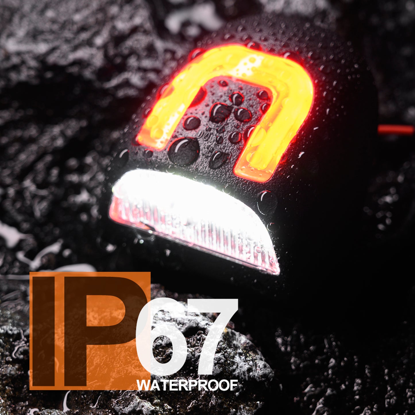 OLED U-Shaped License Plate Lights For 1999-2014 Chevrolet Silverado, GMC Sierra, etc. - NS Auto Lighting