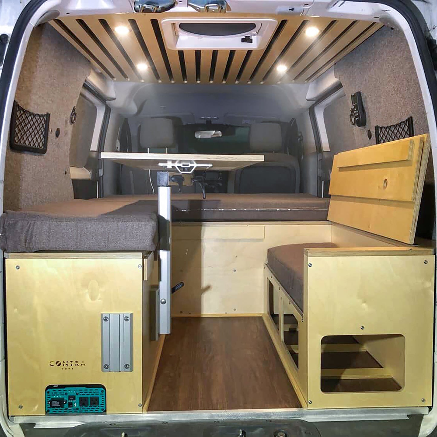 LED Interior Cargo Area Light Camper DIY Conversion Kit For 2015+ Ford Transit Cargo Van