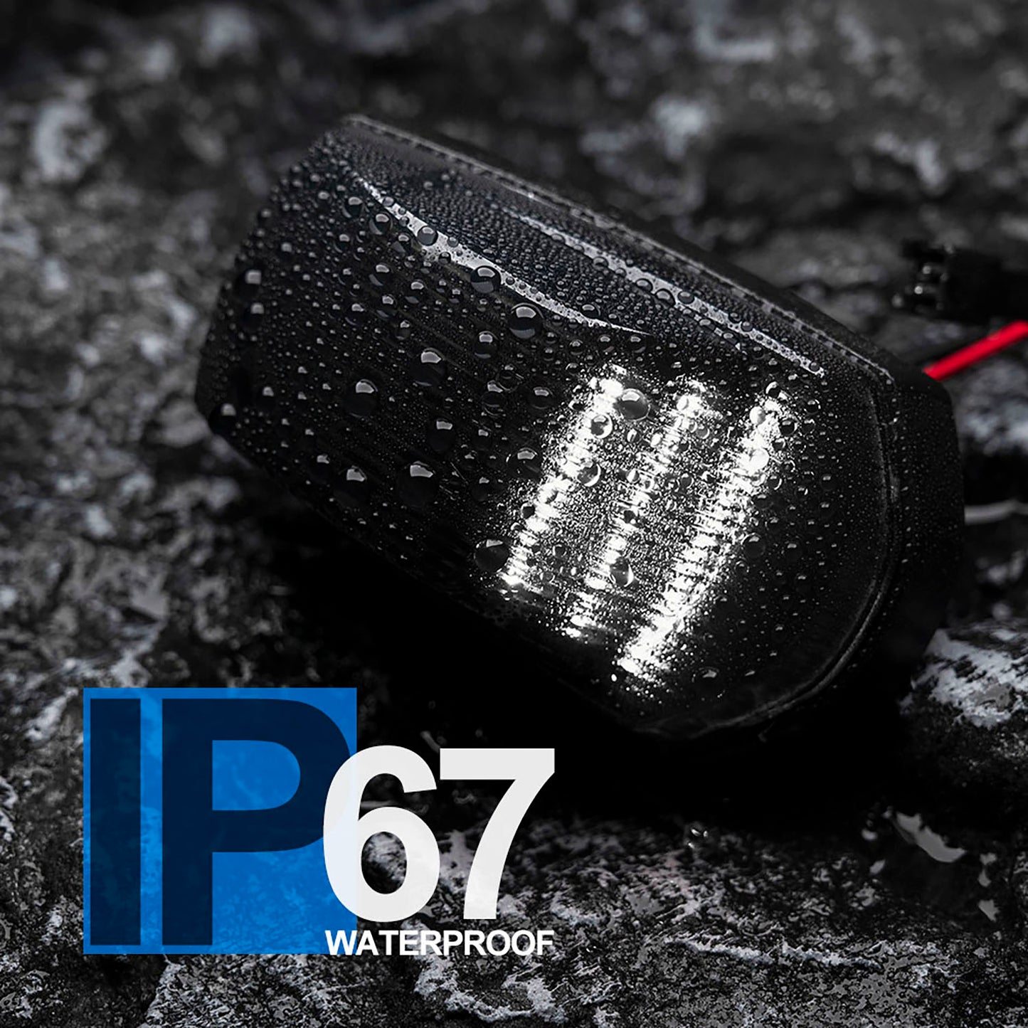 Smoked Lens White LED Cab Roof Lights For 2017+ Ford Super Duty - NS Auto Lighting