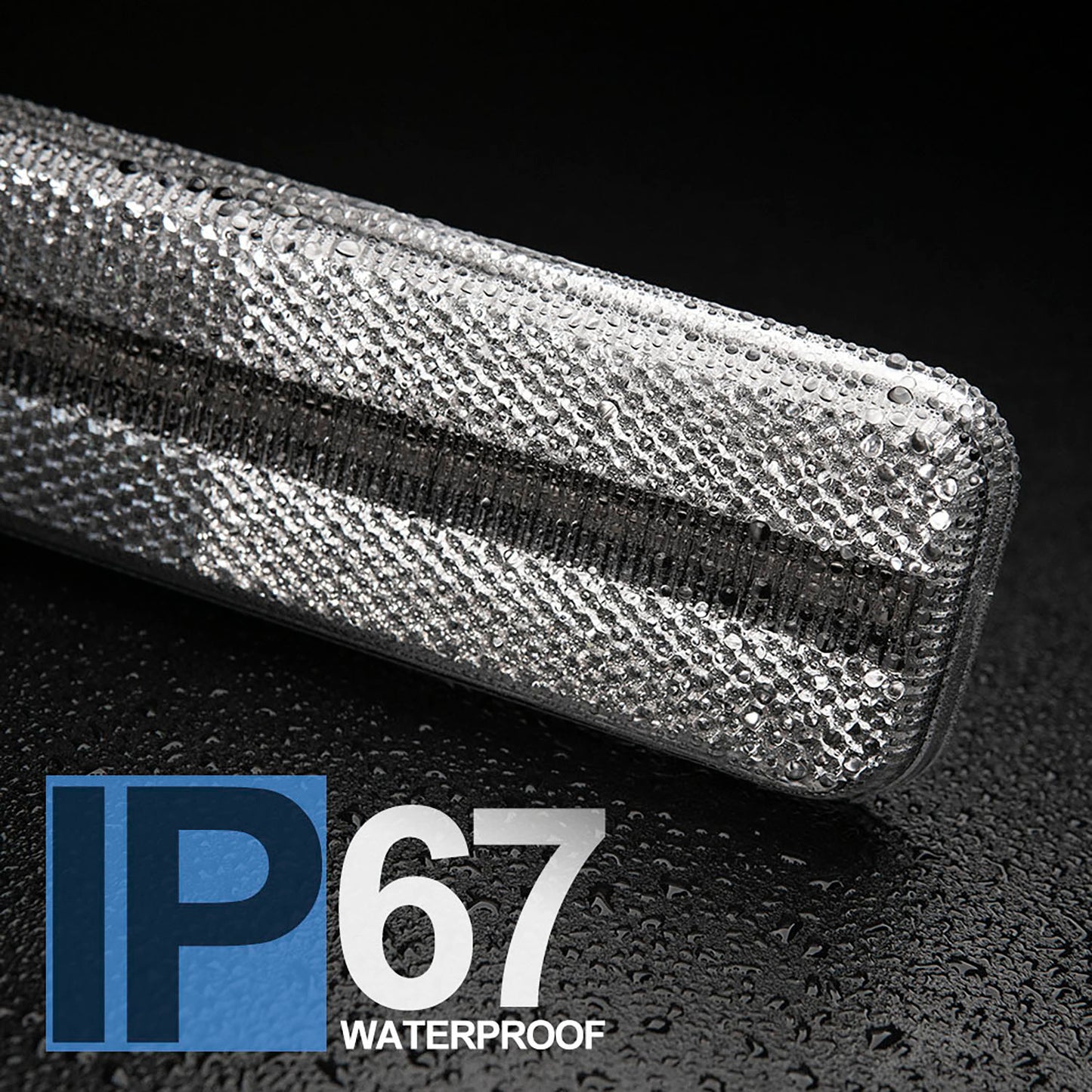 Clear Lens Amber LED Side Marker Lights For 1972-1993 Dodge Ram, etc. - NS Auto Lighting