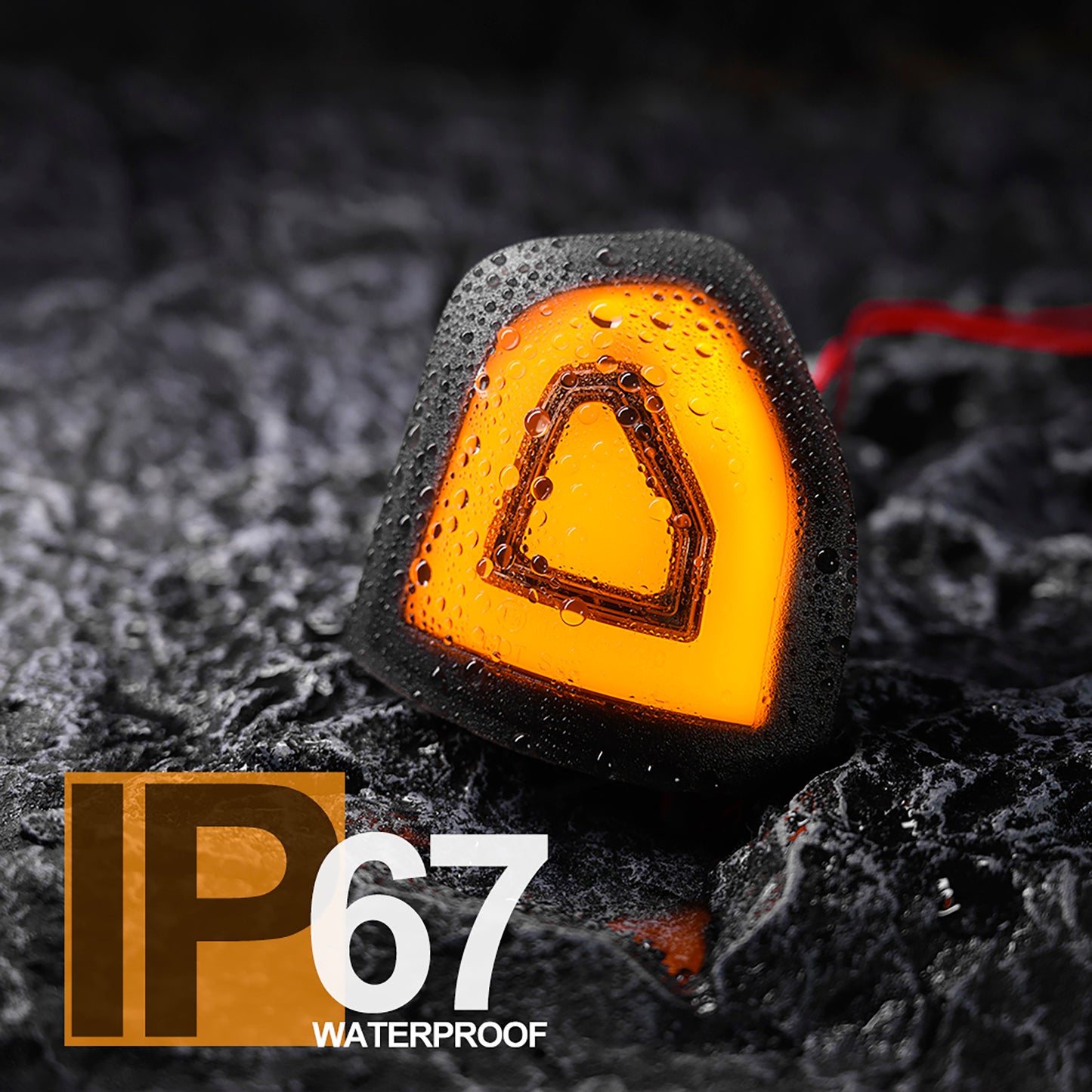 Smoked Lens LED Towing Mirror Turn Signal Lights For 2010-2023 Dodge Ram - NS Auto Lighting