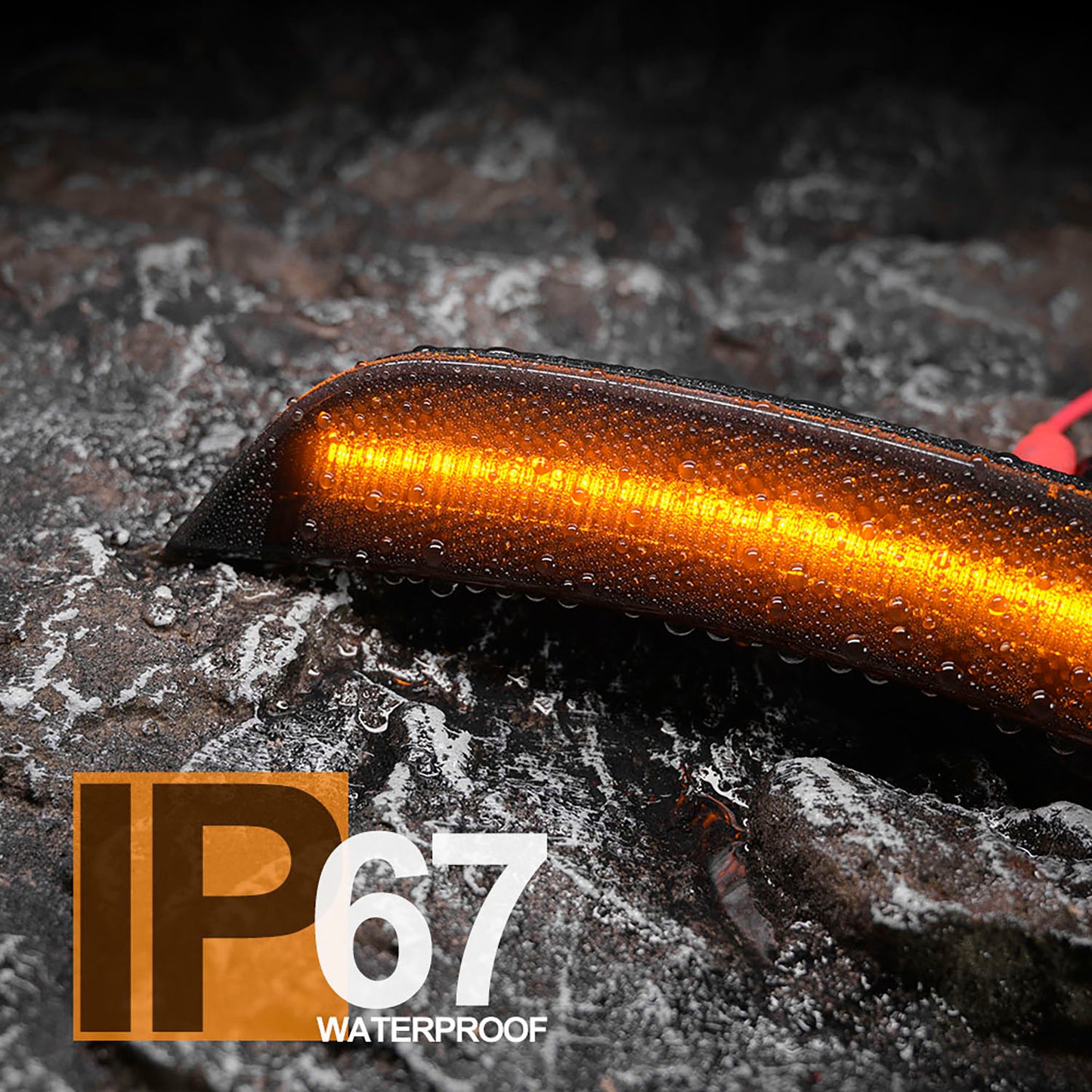 Smoked Lens LED Front Bumper Side Marker Lights For 2022+ Toyota GR86 - NS Auto Lighting