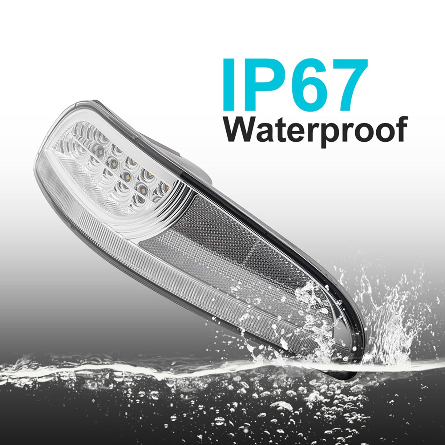 Clear Lens Switchback Dynamic LED Front Turn Signal Lights For 1997-2004 Chevrolet Corvette C5 - NS Auto Lighting