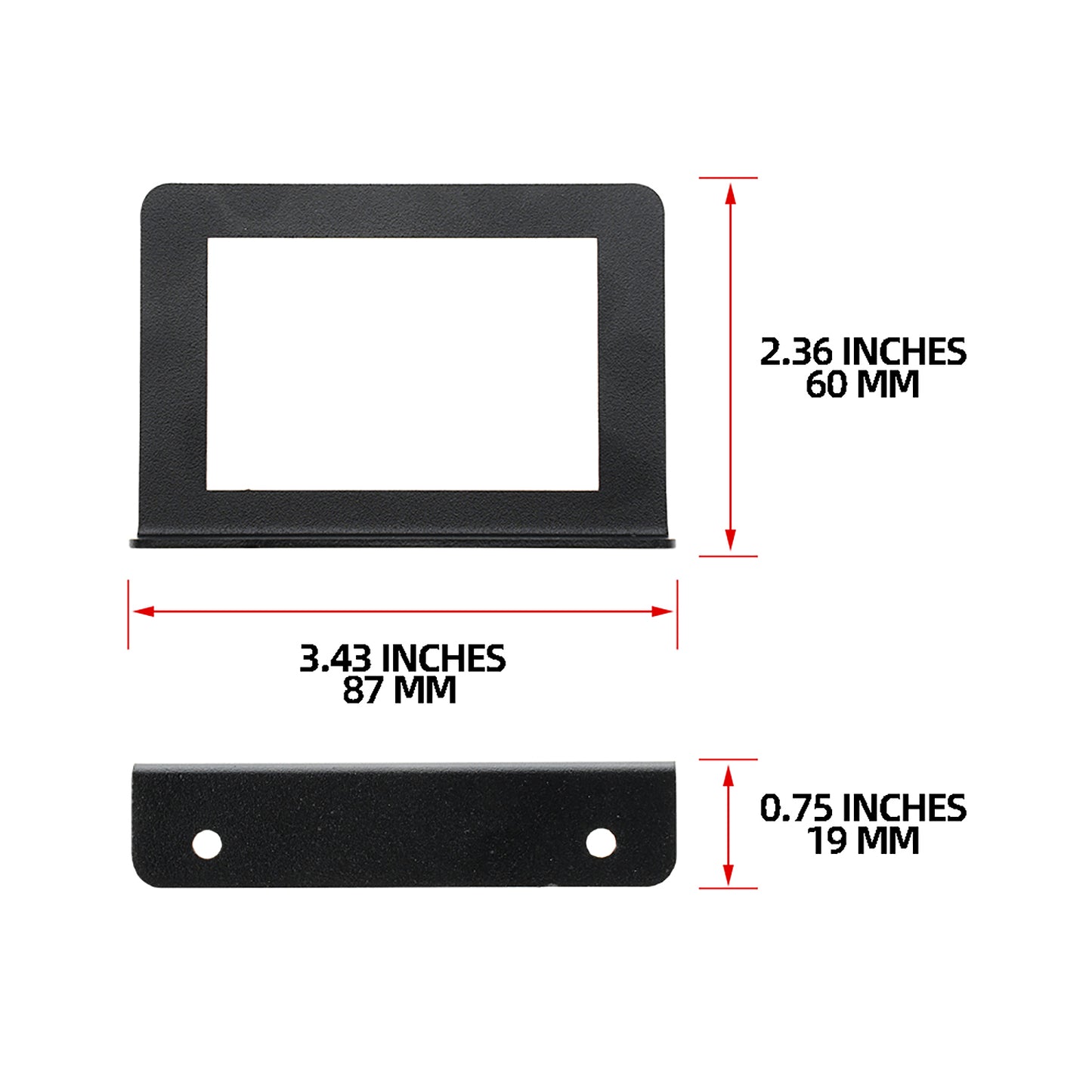 LED Cargo Area Light Camper DIY Conversion Mounting Bracket For 2015+ Ford Transit Cargo Van