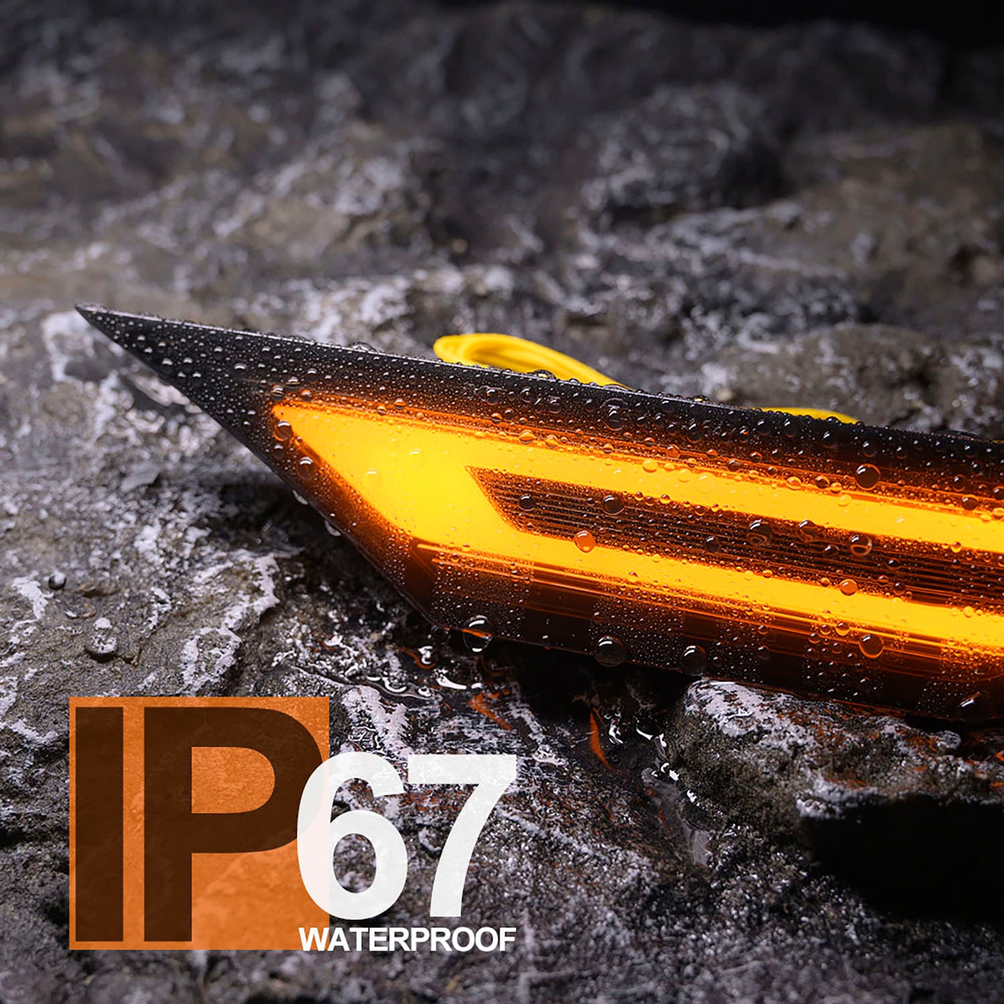 GT RS Style Smoked Lens Switchback Dynamic LED Side Marker Lights For 2016-2021 10th Gen Honda Civic - NS Auto Lighting