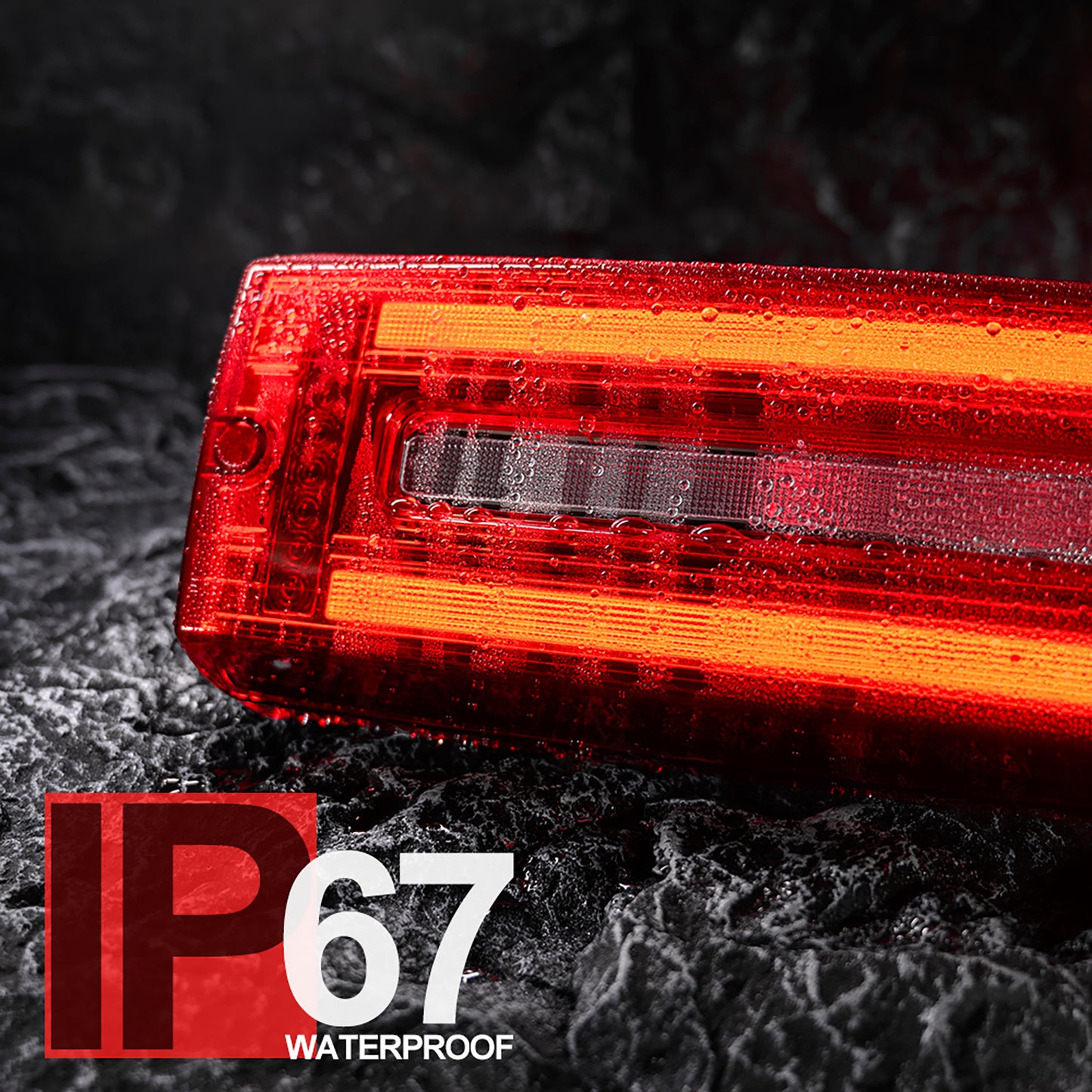 W463A Style Red Lens Dynamic LED Tail Light Assembly For 2002-2018 Mercedes Benz G-Class W463 - NS Auto Lighting