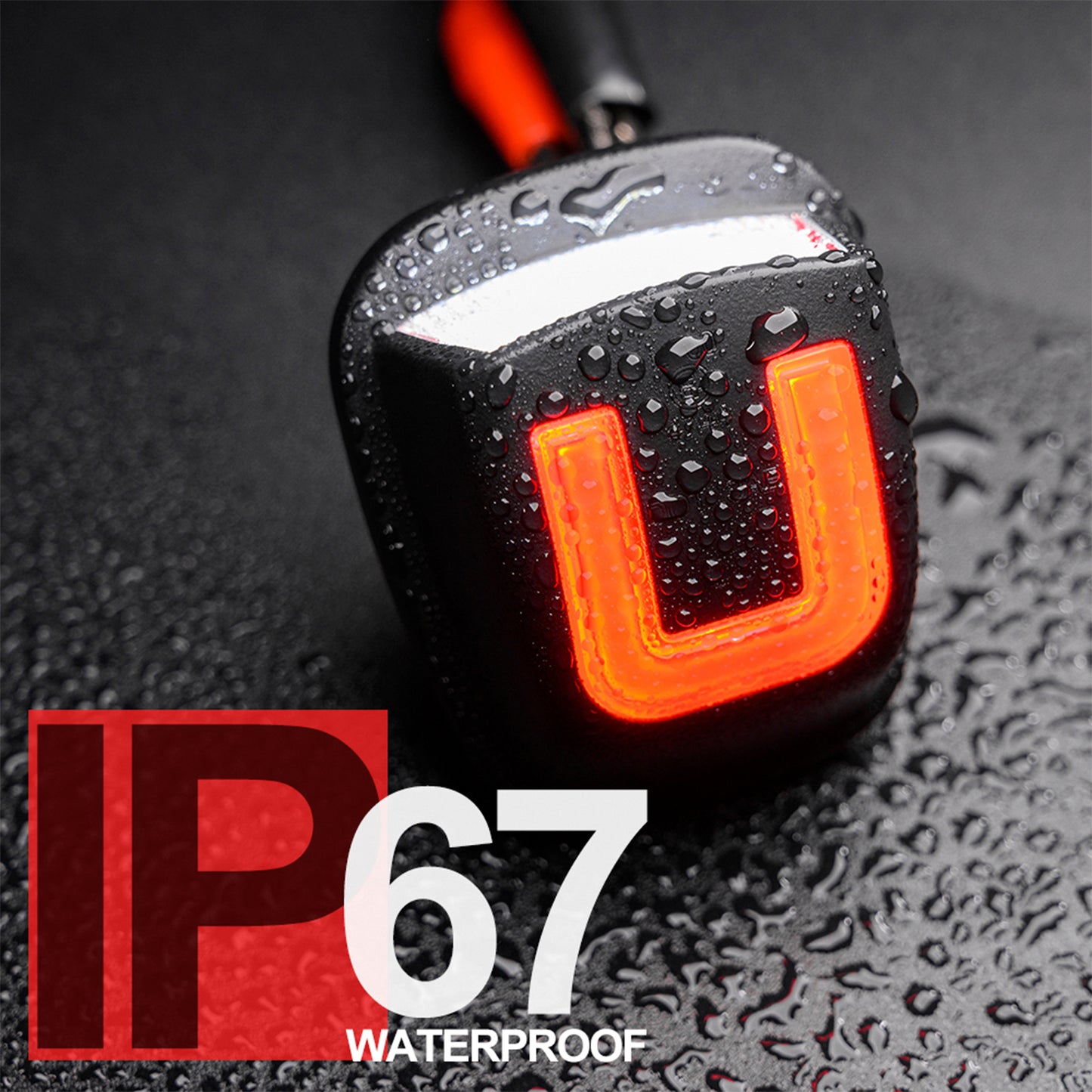 OLED U-Shaped License Plate Lights For 1988-2000 Chevrolet GMC C/K Series, etc. - NS Auto Lighting