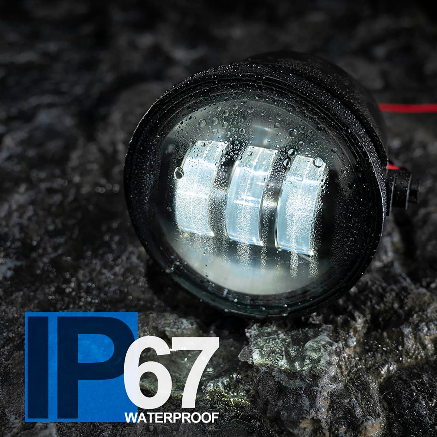 White LED Front Bumper Fog Light Assembly For 2006-2014 Ford F-150, etc. - NS Auto Lighting