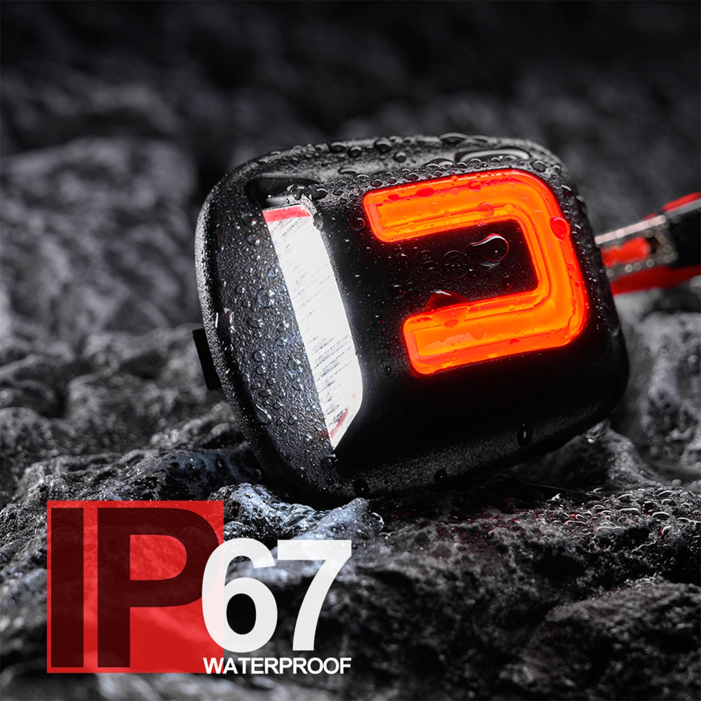 OLED U-Shaped License Plate Lights For Dodge Dakota, etc. - NS Auto Lighting