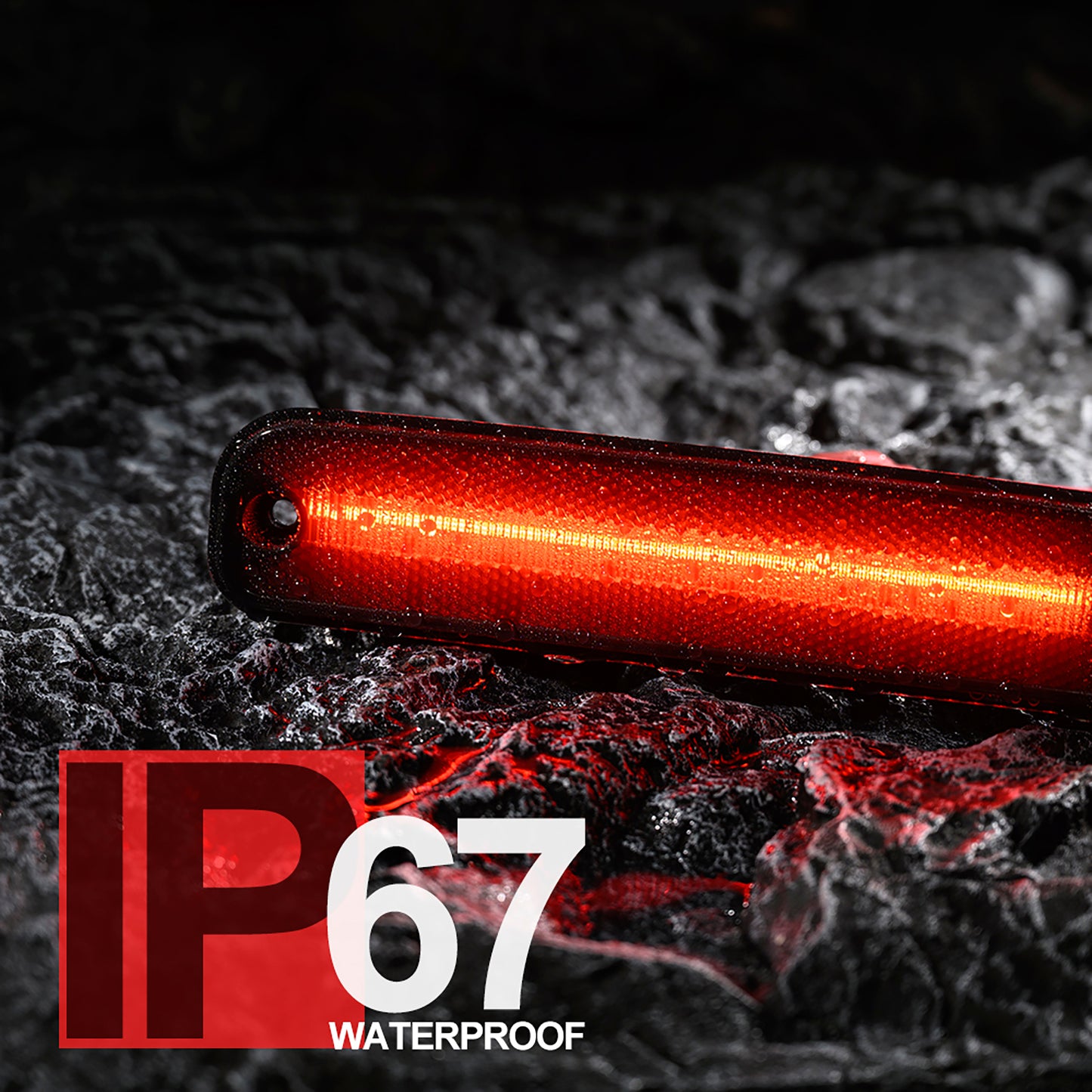 Smoked Lens LED Rear Side Marker Lights For 1973-1987 Chevrolet GMC C/K Series Trucks, etc. - NS Auto Lighting