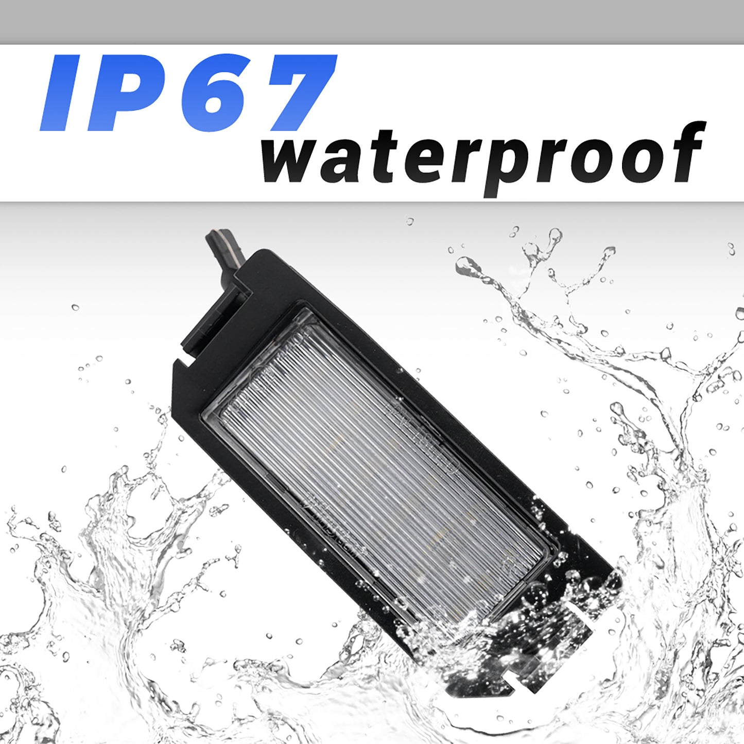 LED-Kennzeichenleuchten für Hyundai Ioniq, Kia Rio usw.