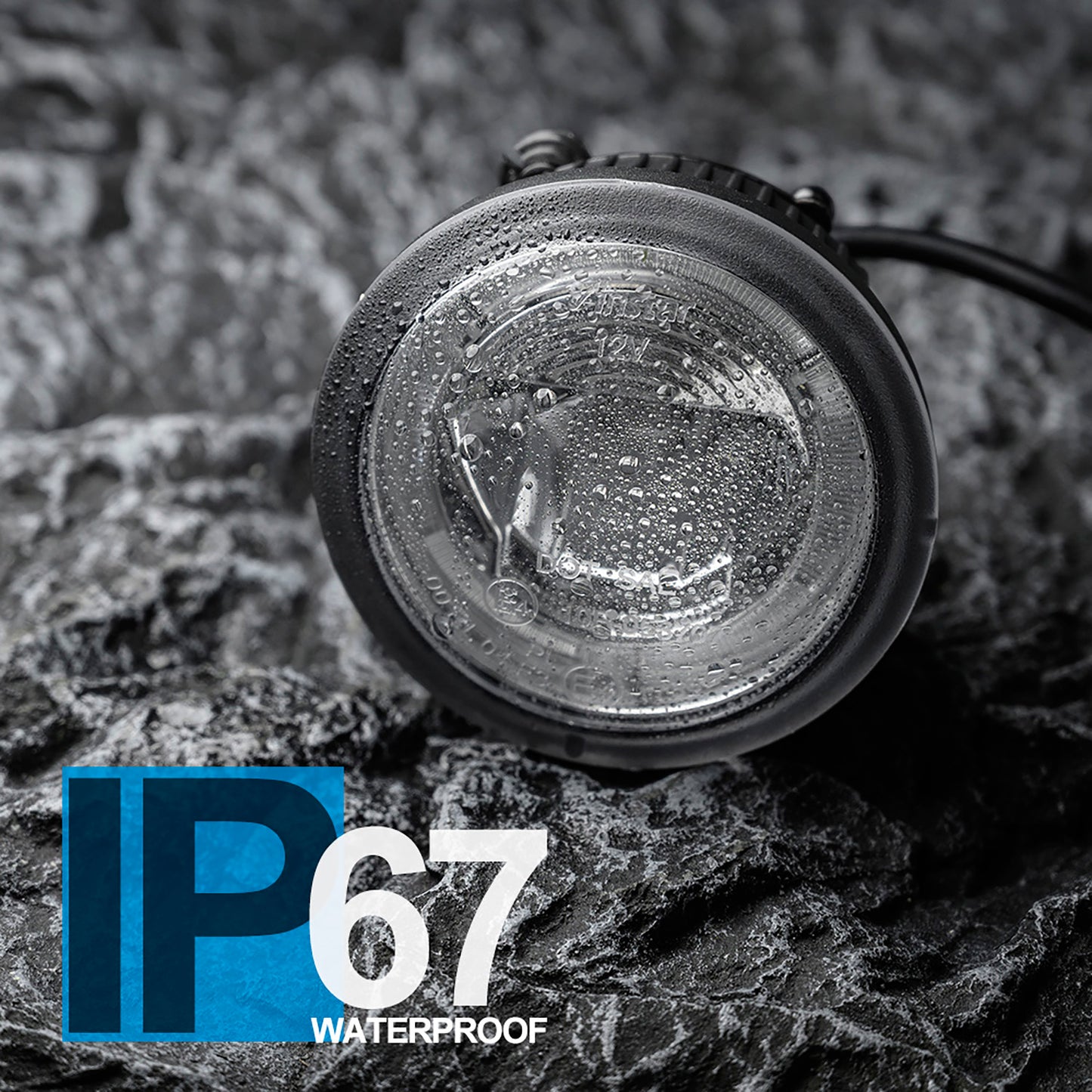 Clear Lens LED Halo Fog Light Assembly For 2010-2013 Chevrolet Camaro - NS Auto Lighting