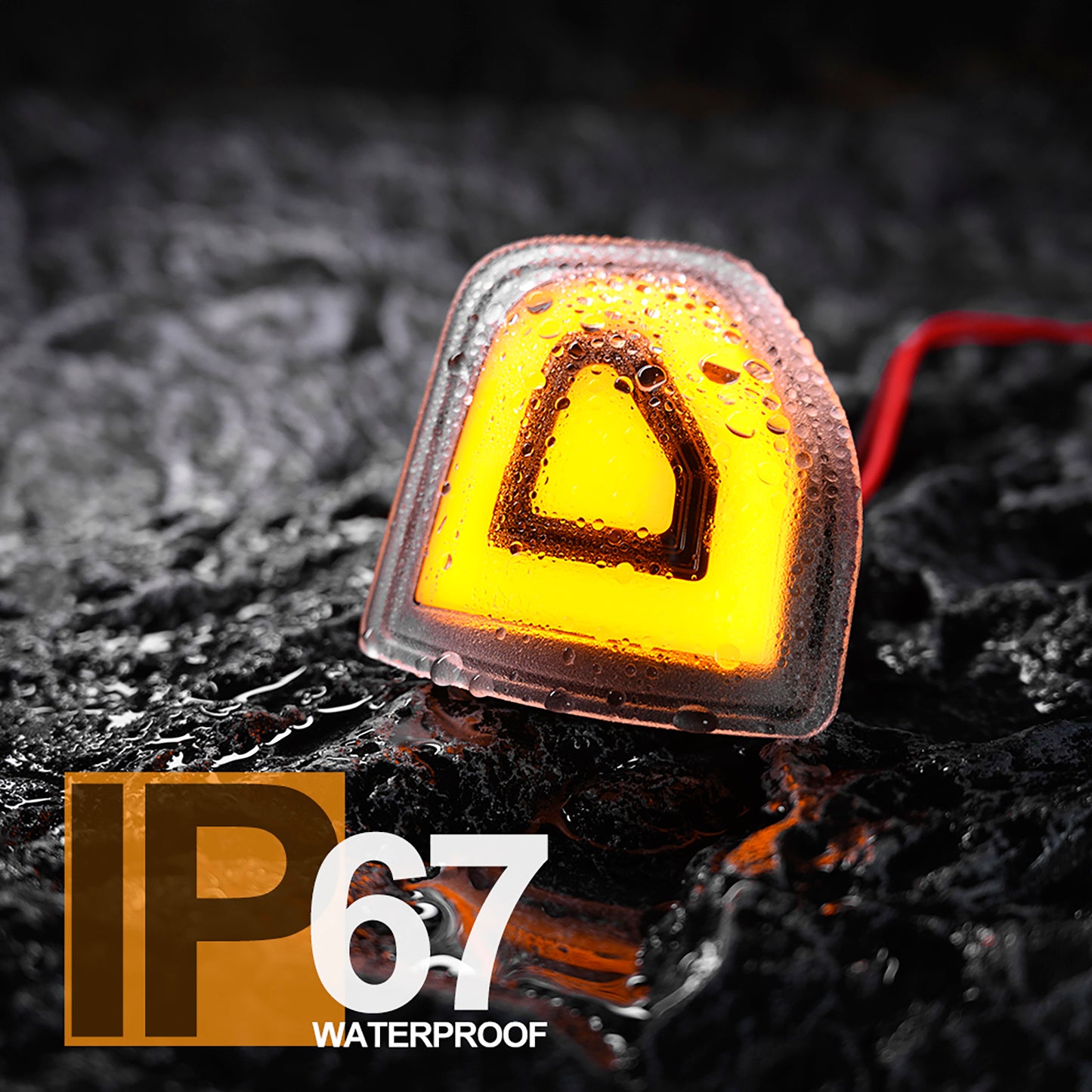 Clear Lens LED Towing Mirror Turn Signal Lights For 2010-2023 Dodge Ram - NS Auto Lighting