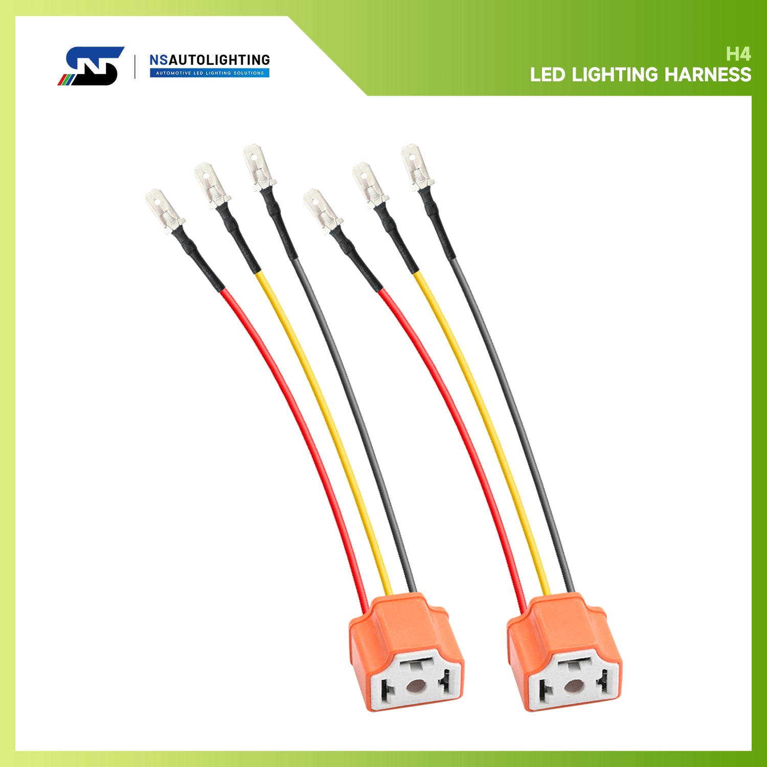 Ourbest H4 Wiring Harness Plug 9003 Wire Connector Female Pigtail Heavy Duty Ceramic Socket - View #7