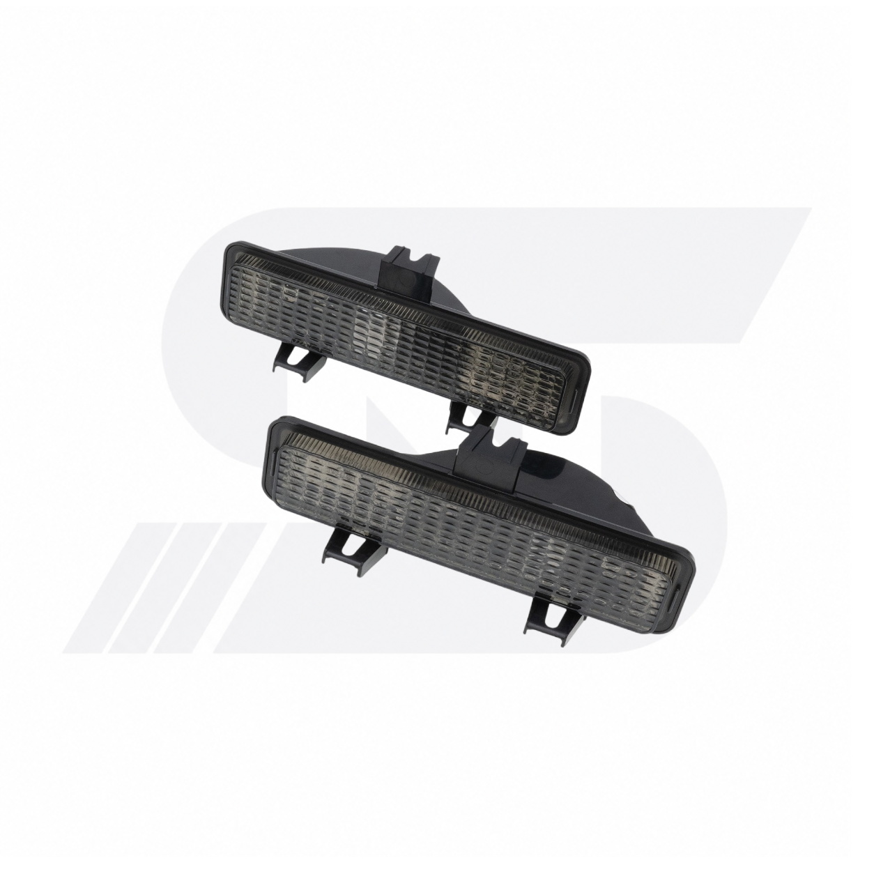Smoke Lens Front Corner Ligh Housingt For 82-93 Chevry S-10/82-90 GMC S-15