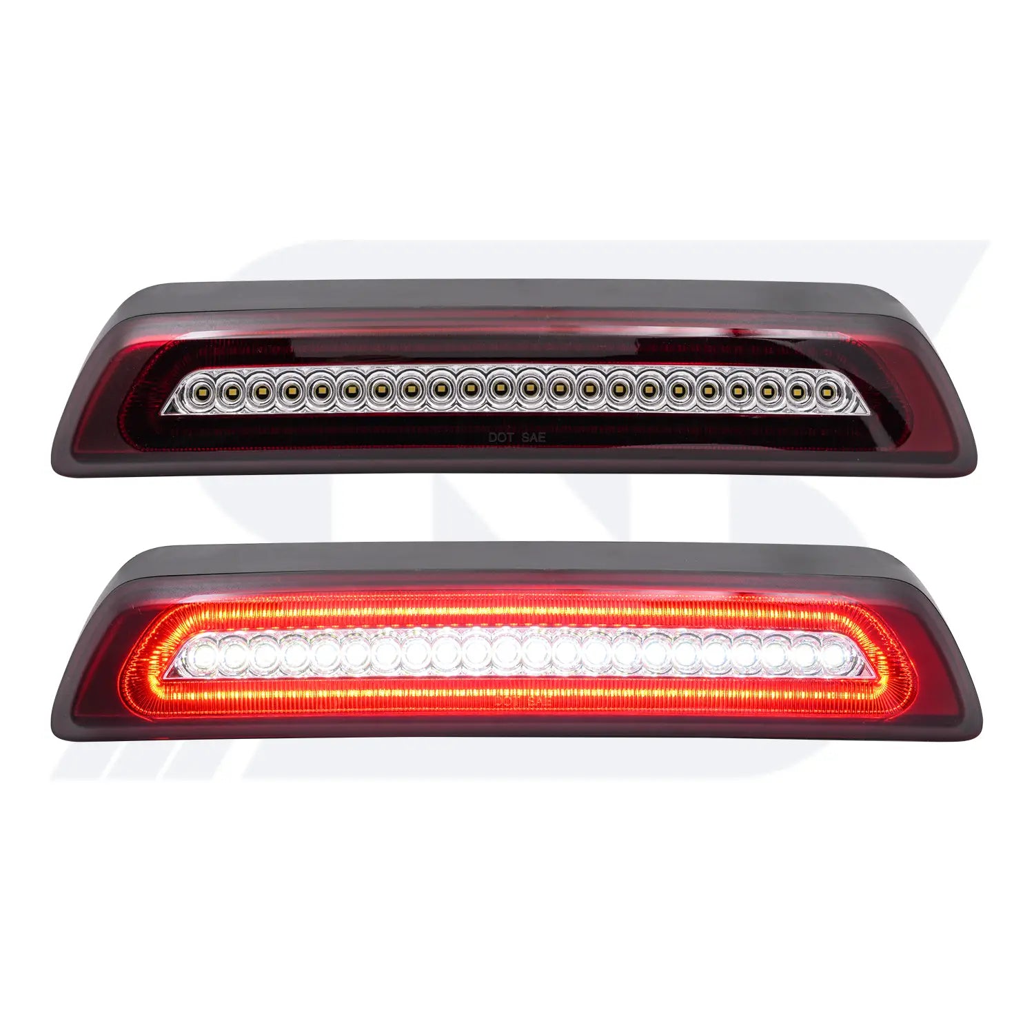 F1 Style Strobe Halo LED Third Brake Cargo Light for 2007-2021 Toyota Tundra