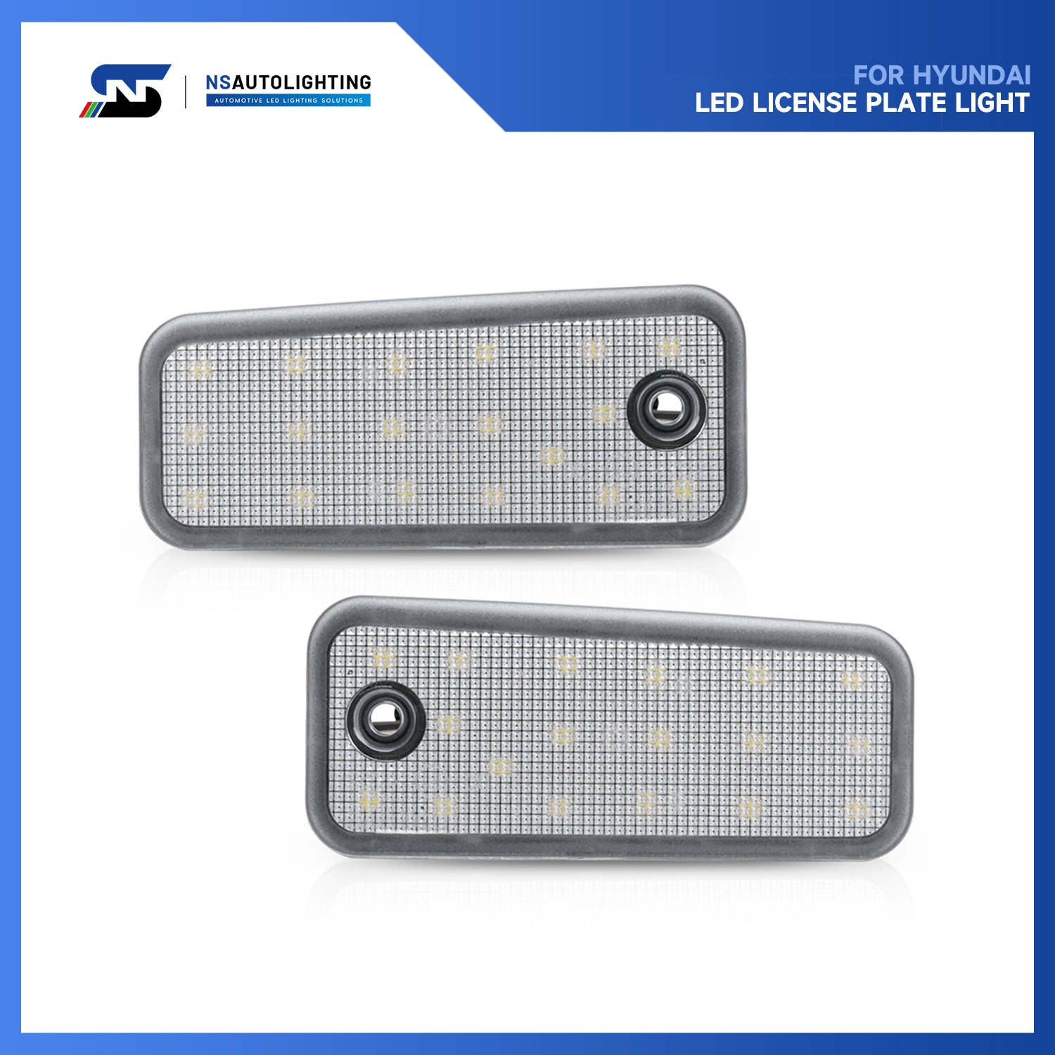 Feux de plaque d'immatriculation à LED pour Kia Telluride, Hyundai Santa Fe, etc.