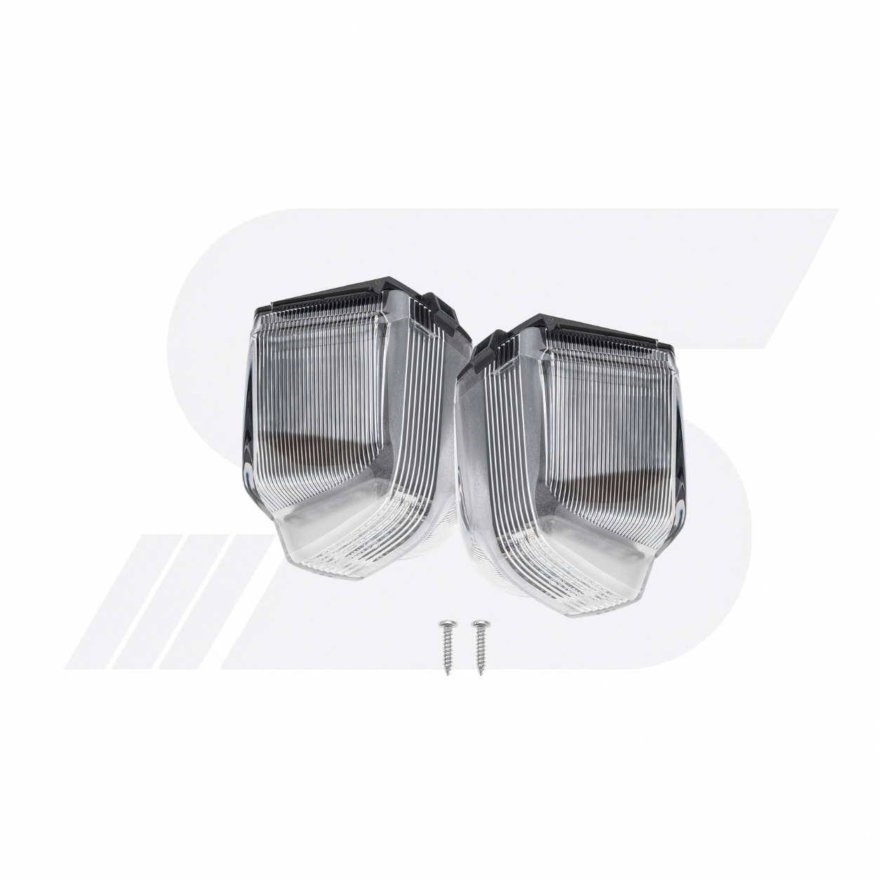 Rétroviseur latéral à LED à lentille transparente avec clignotants et feux de flaque d'eau pour Dodge Ram 2009-2023