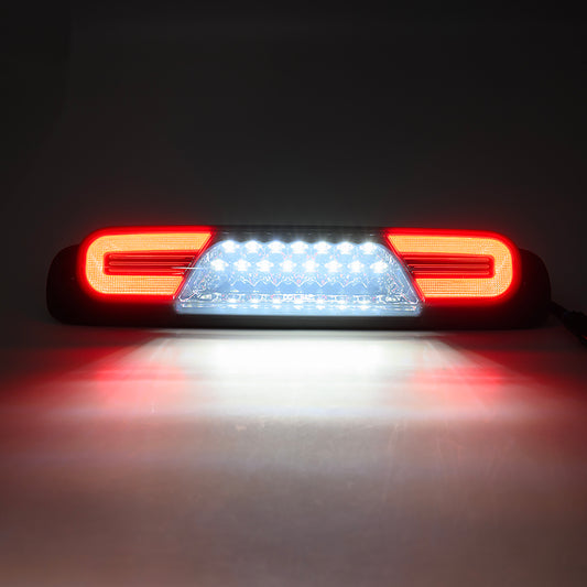 Smoked Lens Double C-Shaped LED Third Brake Light For 1999-2007 Chevrolet Silverado, GMC Sierra - NS Auto Lighting