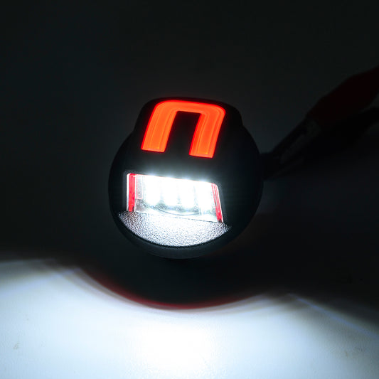 OLED U-Shaped License Plate Lights For 1980-2014 Ford F-150, etc. - NS Auto Lighting