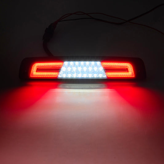 Smoked Lens Double C-Shaped LED Third Brake Light For 1994-2002 Dodge Ram - NS Auto Lighting