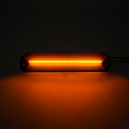 Smoked Lens LED Front Bumper Side Marker Lights For 1973-1987 Chevrolet GMC C/K Series Trucks, etc. - NS Auto Lighting