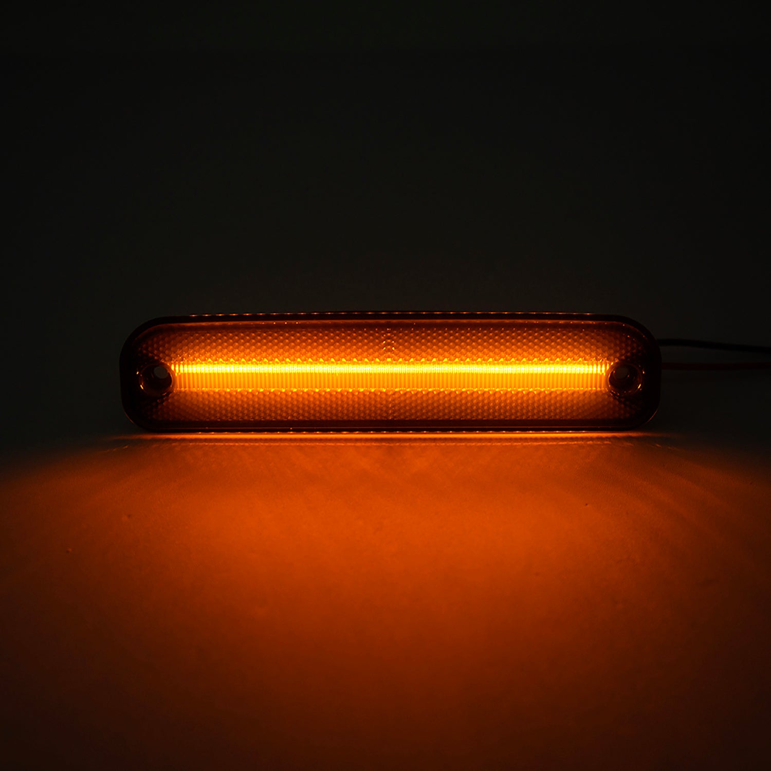 Smoked Lens LED Front Bumper Side Marker Lights For 1973-1987 Chevrolet GMC C/K Series Trucks, etc. - NS Auto Lighting