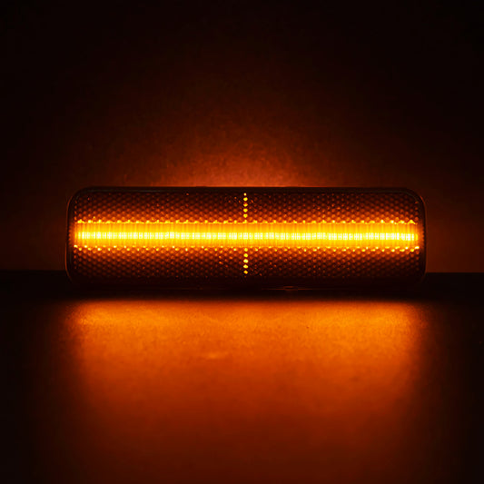 Smoked Lens Amber LED Side Marker Lights For 1972-1993 Dodge Ram, etc. - NS Auto Lighting