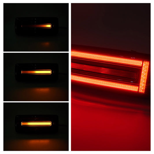 W463A Style Smoked Lens Dynamic LED Tail Light Assembly For 2002-2018 Mercedes Benz G-Class W463 - NS Auto Lighting