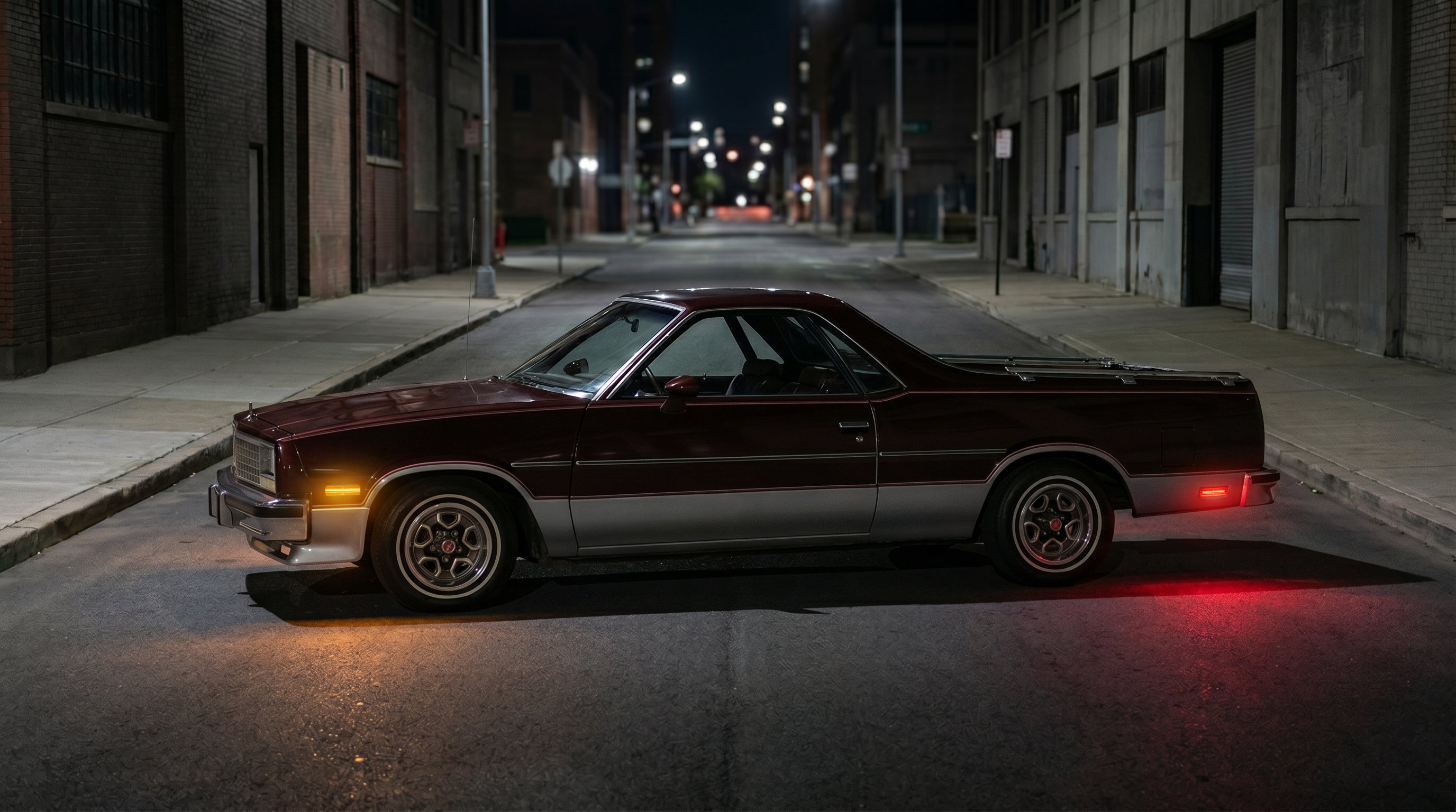 Klare Linse LED Rückseitenmarkierungsleuchten für 1988-1996 Chevrolet Corvette C4