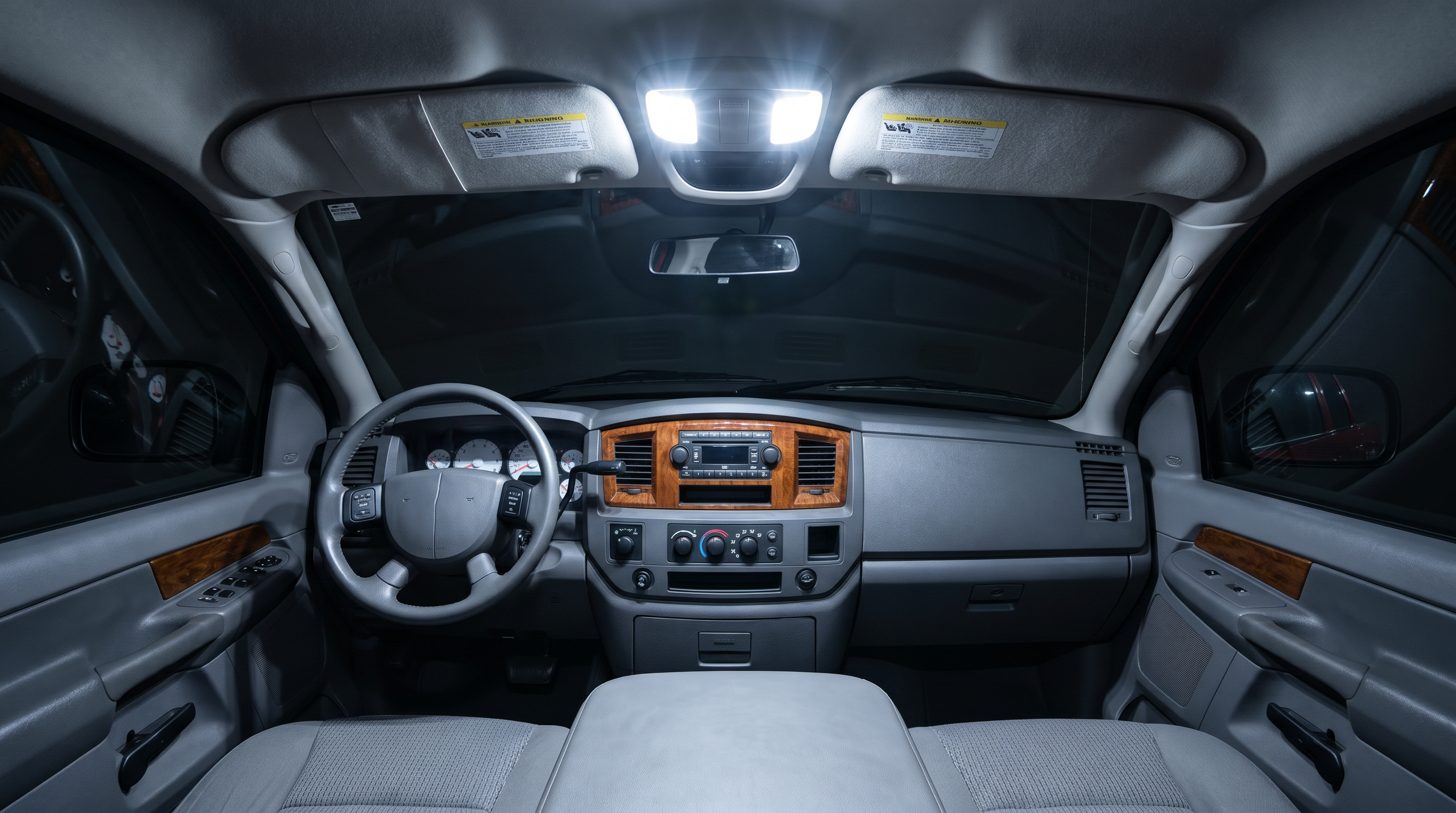 Getönte Linse, doppelte C-förmige LED-Dritte Bremsleuchte für 1995-2015 Toyota Tacoma
