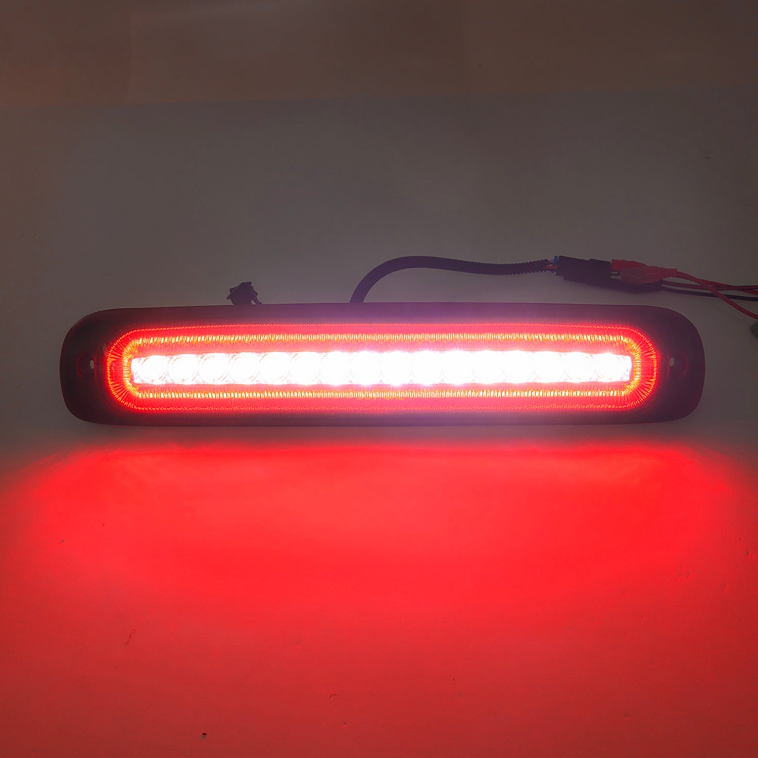 Red Lens F1 Style Strobe LED Third Brake Light For 1999-2007 Chevrolet Silverado, GMC Sierra - NS Auto Lighting