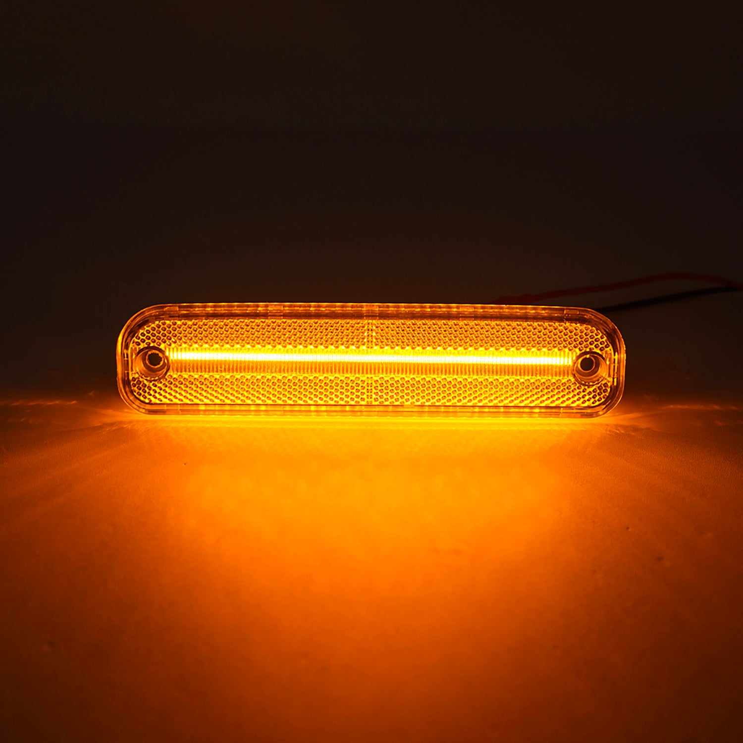 Clear Lens LED Front Bumper Side Marker Lights For 1973-1987 Chevrolet GMC C/K Series Trucks, etc. - NS Auto Lighting