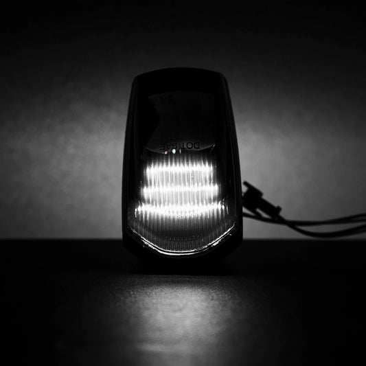 Smoked Lens White LED Cab Roof Lights For 2017+ Ford Super Duty - NS Auto Lighting