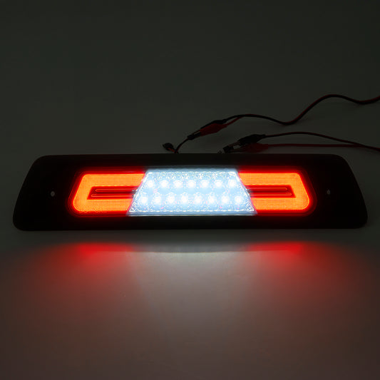 Smoked Lens Double C-Shaped LED Third Brake Light For 2009-2014 Ford F-150 - NS Auto Lighting