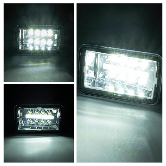 White LED Front Bumper Fog Light Assembly For 2015-2020 Ford F-150, etc. - NS Auto Lighting