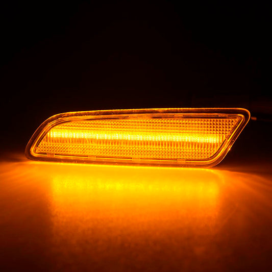 Clear Lens LED Front Bumper Side Marker Lights For 2020+ Hyundai Sonata - NS Auto Lighting