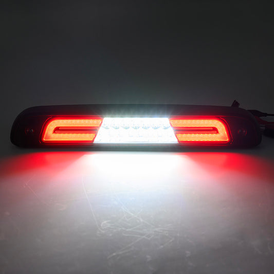 Red Lens Double C-Shaped LED Third Brake Light For 1994-1996 Ford F-Series, etc. - NS Auto Lighting