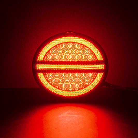 Smoked Lens LED Halo Tail Light Assembly For 2005-2013 Chevrolet Corvette C6 - NS Auto Lighting