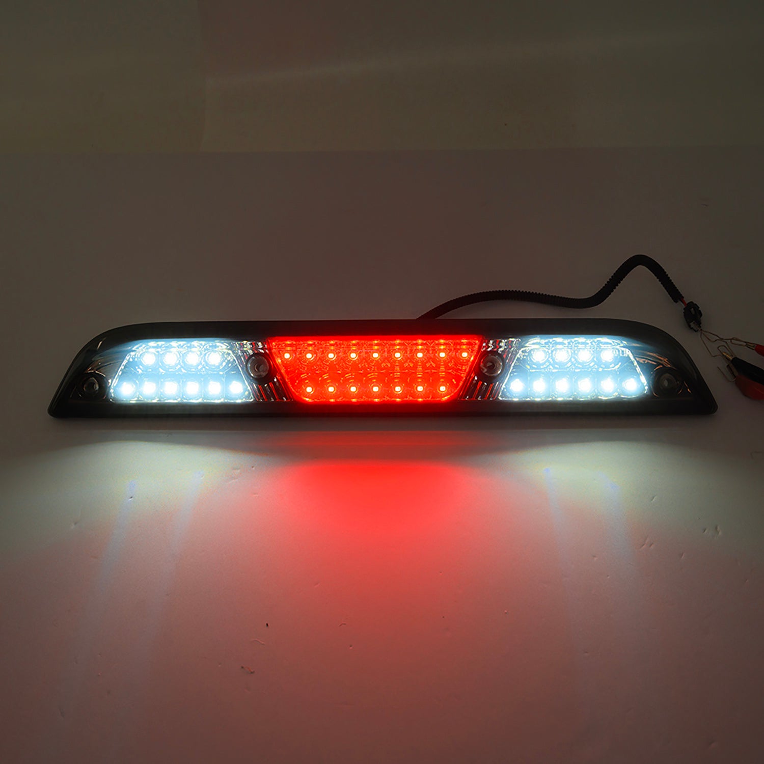 Smoked Lens F1 Style Strobe LED Third Brake Light For 2015-2020 Ford F150, etc. - NS Auto Lighting
