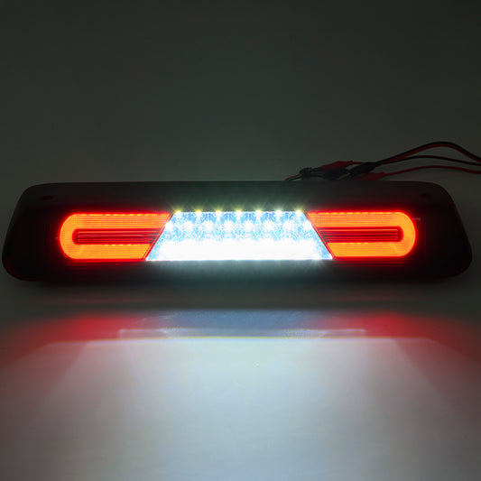 Red Lens Double C-Shaped LED Third Brake Light For 2004-2008 Ford F150, etc. - NS Auto Lighting
