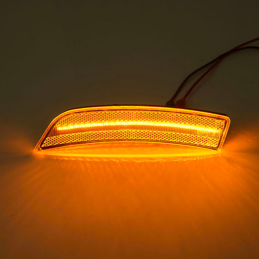 Clear Lens LED Front Bumper Side Marker Lights For 2022+ Toyota GR86 - NS Auto Lighting