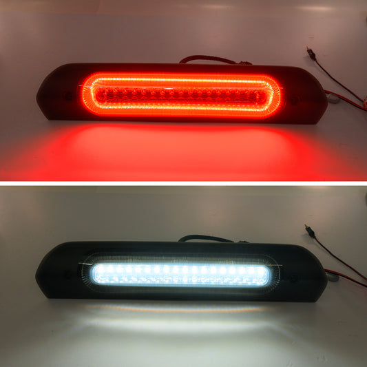 Smoked Lens F1 Style Strobe LED Third Brake Light For 2002-2009 Dodge Ram - NS Auto Lighting
