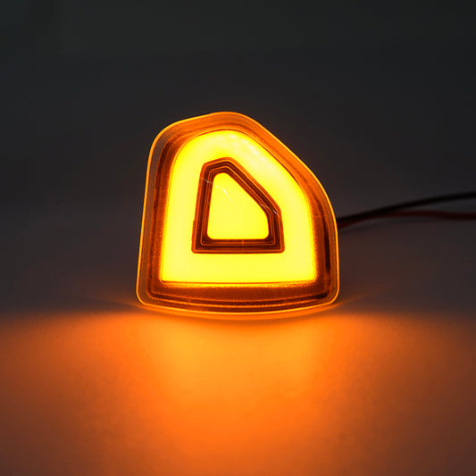 Clear Lens LED Towing Mirror Turn Signal Lights For 2010-2023 Dodge Ram - NS Auto Lighting