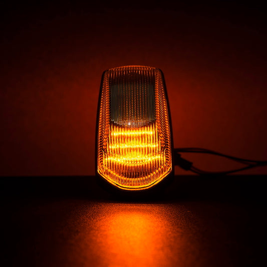 Clear Lens Amber LED Cab Roof Lights For 2017+ Ford Super Duty - NS Auto Lighting